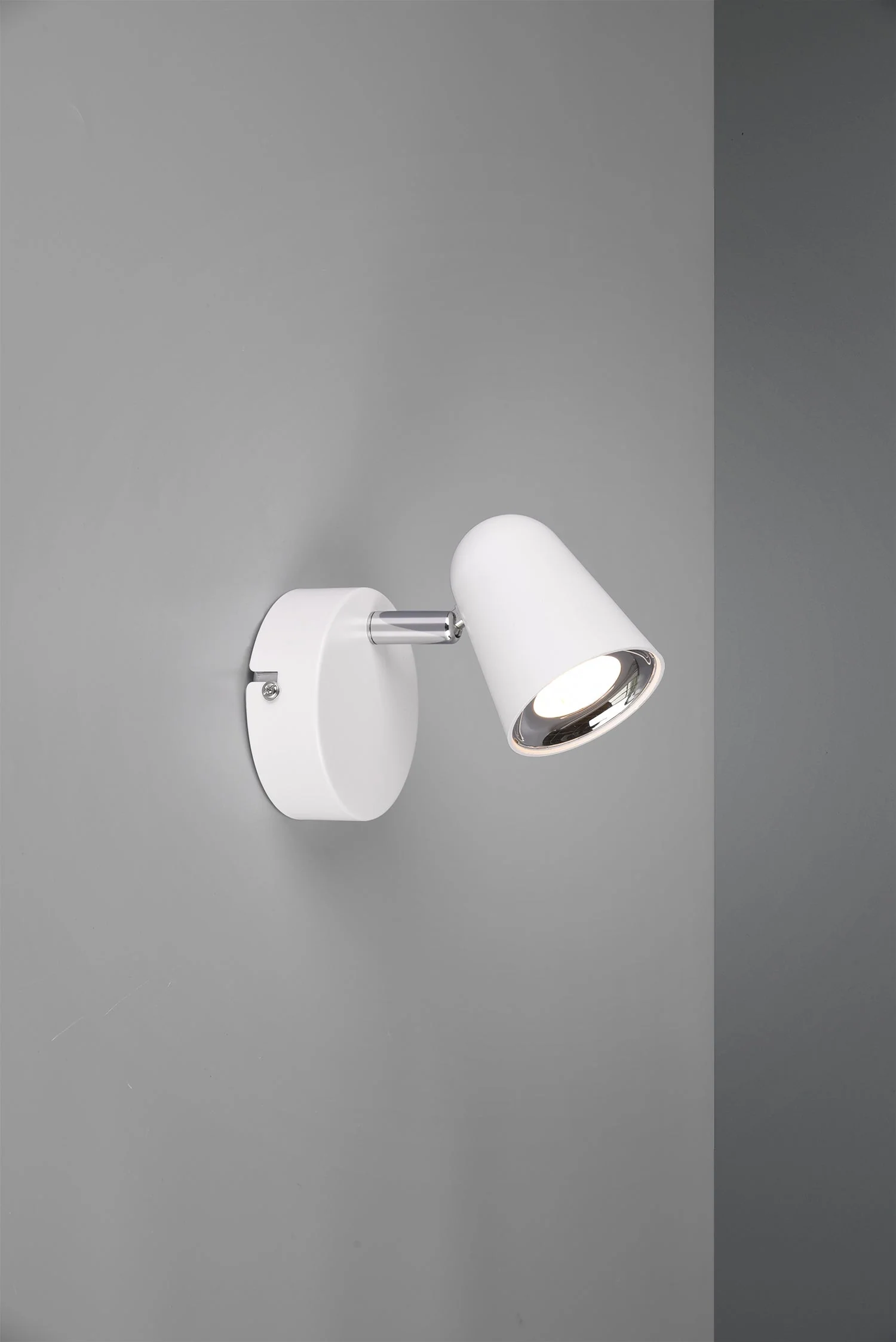 Toulouse Wall/Ceiling Spotlight - Black/White - Image 4