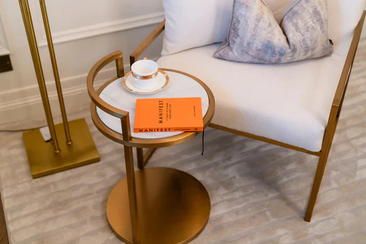 Tours Side Table Bronze - Finish - Image 4