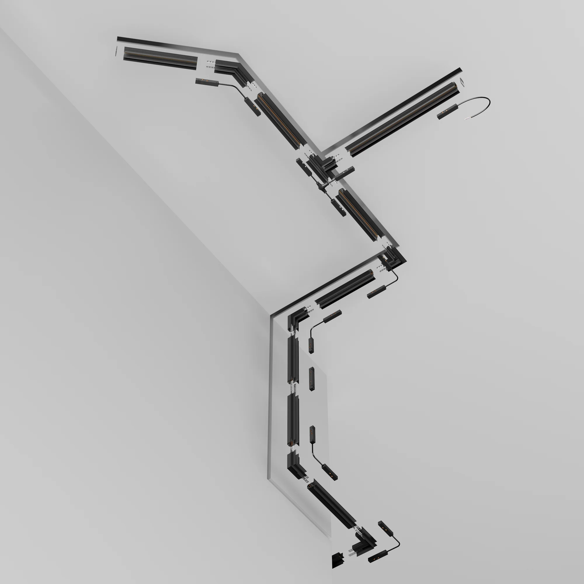 Track Exility recessed mounting track for plasterboard - Image 4