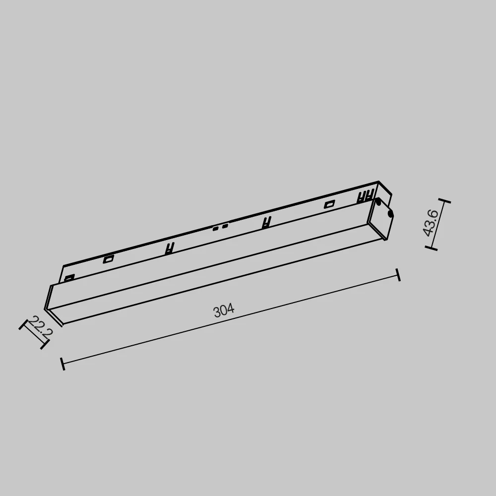 Track Lighting Basis Magnetic track system Exility - Image 6