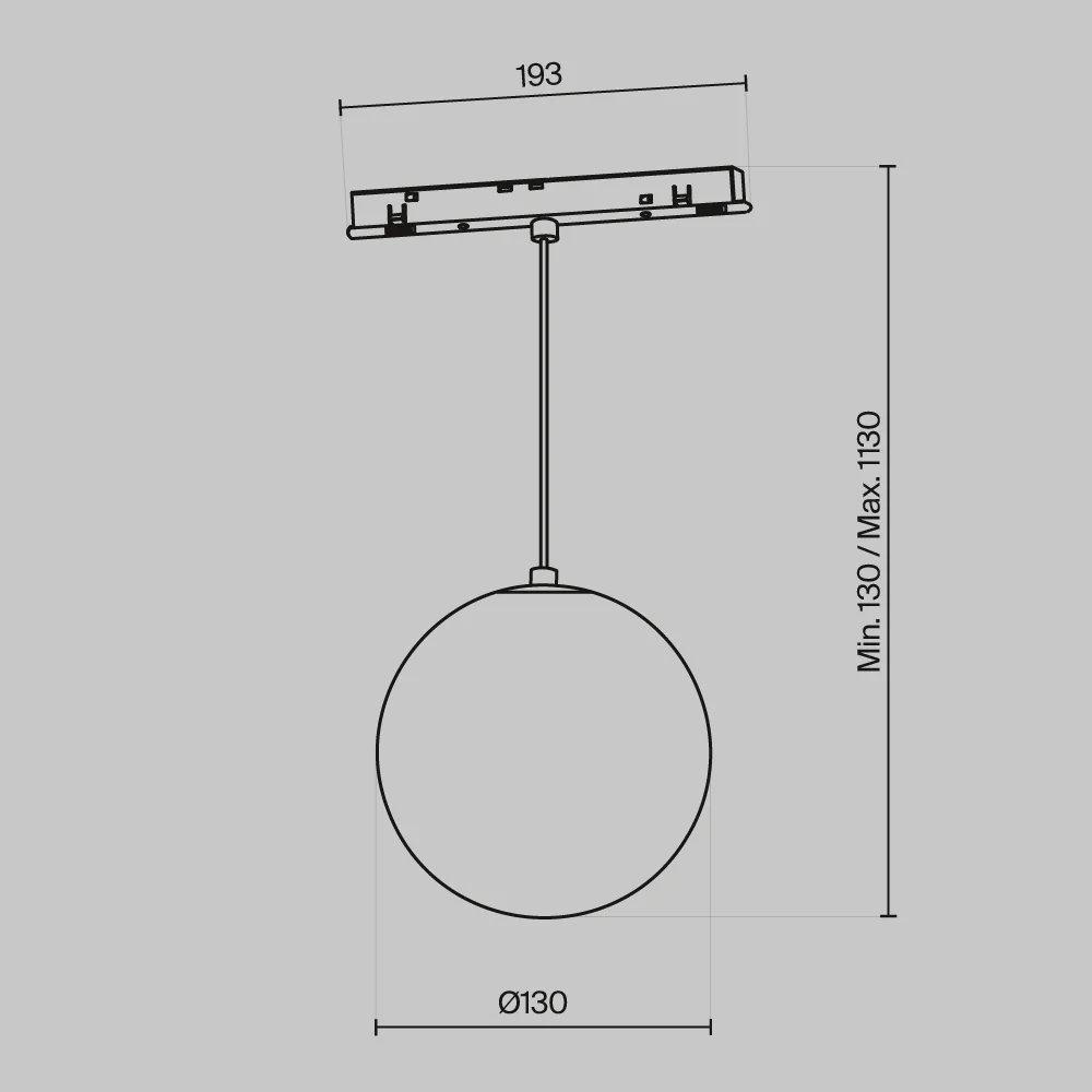 Track Lighting Luna Magnetic track system Exility 2700-6000K 6W 360° - Image 6