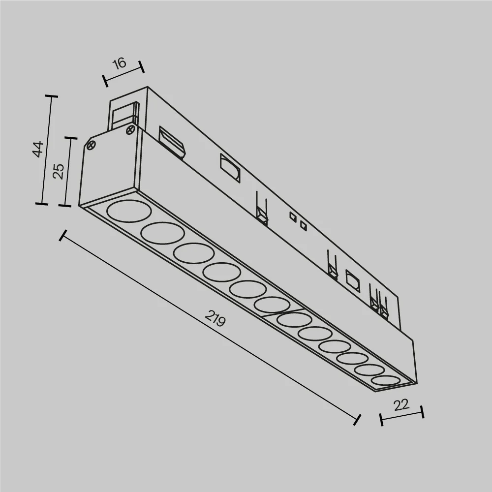 Track Lighting Points Magnetic track system Exility - Image 22