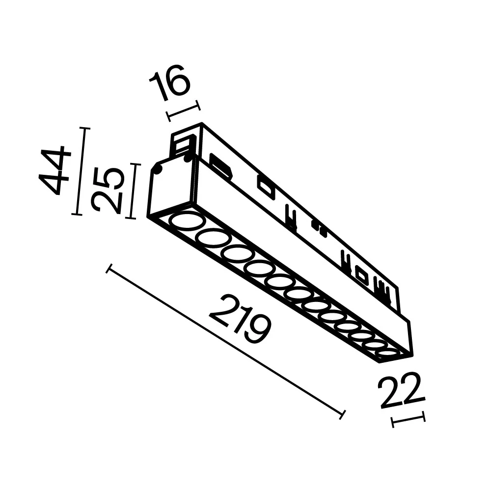 Track Lighting Points Magnetic track system Exility - Image 39