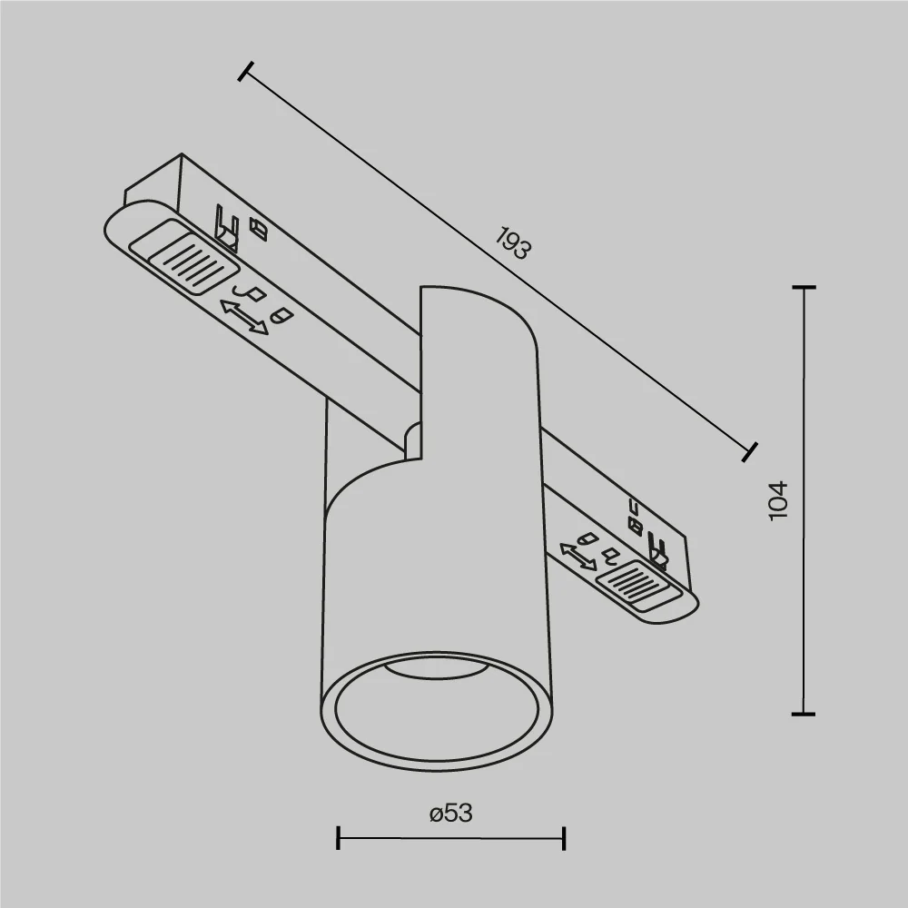Track luminaire Alfa Exility 2700-6000K 7W 50° Dim Smart - Image 26