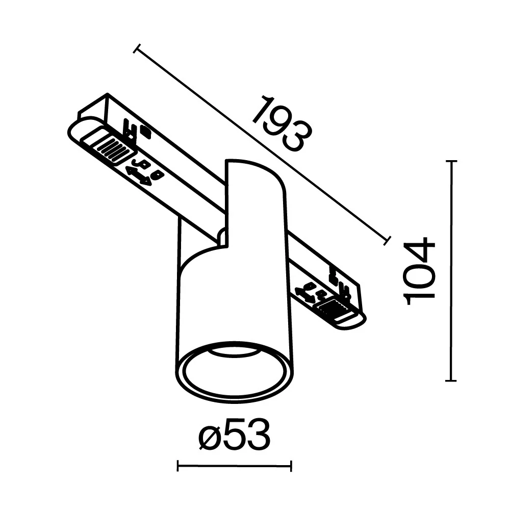 Track luminaire Alfa Exility 2700-6000K 7W 50° Dim Smart - Image 27