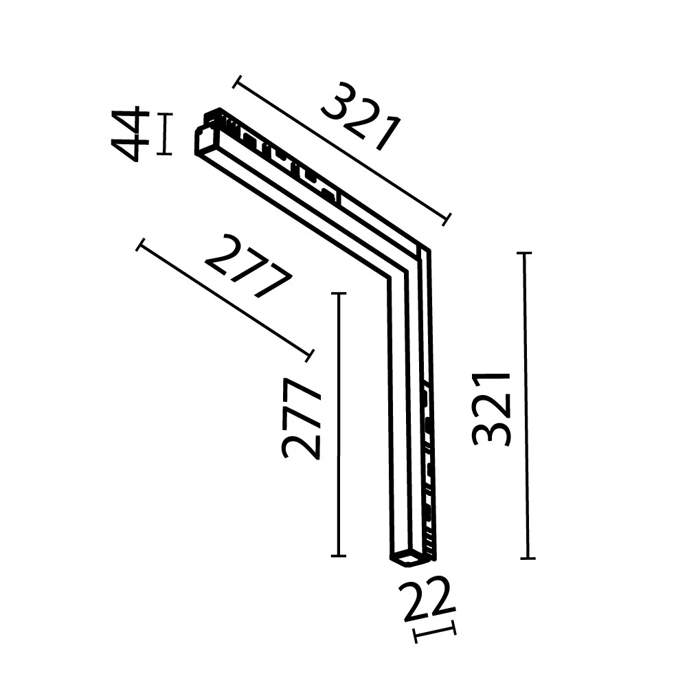 Track luminaire Basis Exility 24W 120° - Image 7