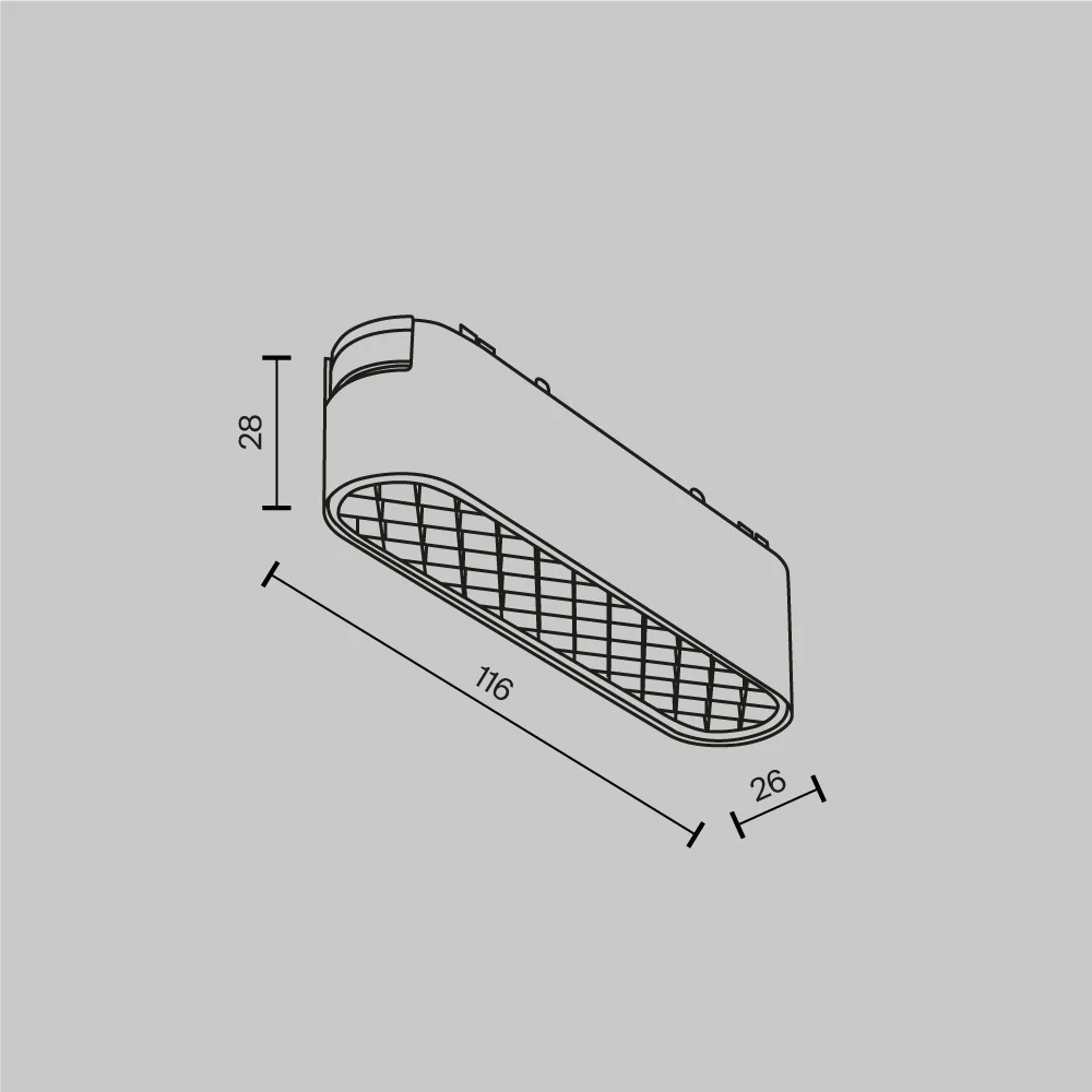 Track luminaire Basis Grid Radity 60° - Image 28
