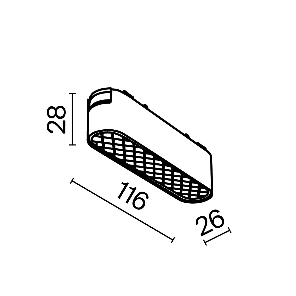 Track luminaire Basis Grid Radity 60° - Image 29