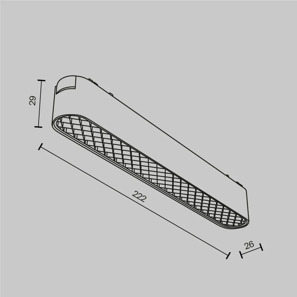 Track luminaire Basis Grid Radity 60° - Image 43
