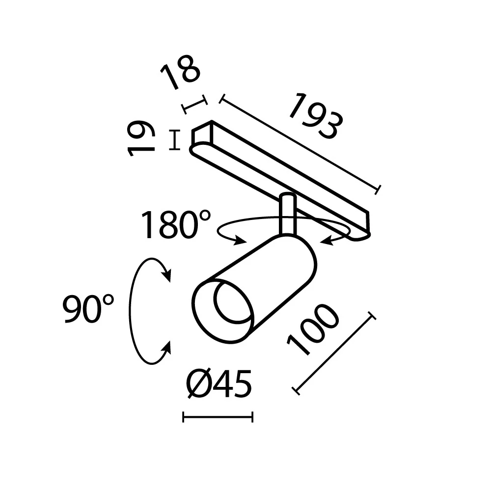 Track luminaire Focus Led Exility 2700-6000K 36° Dim Dali1 - Image 39