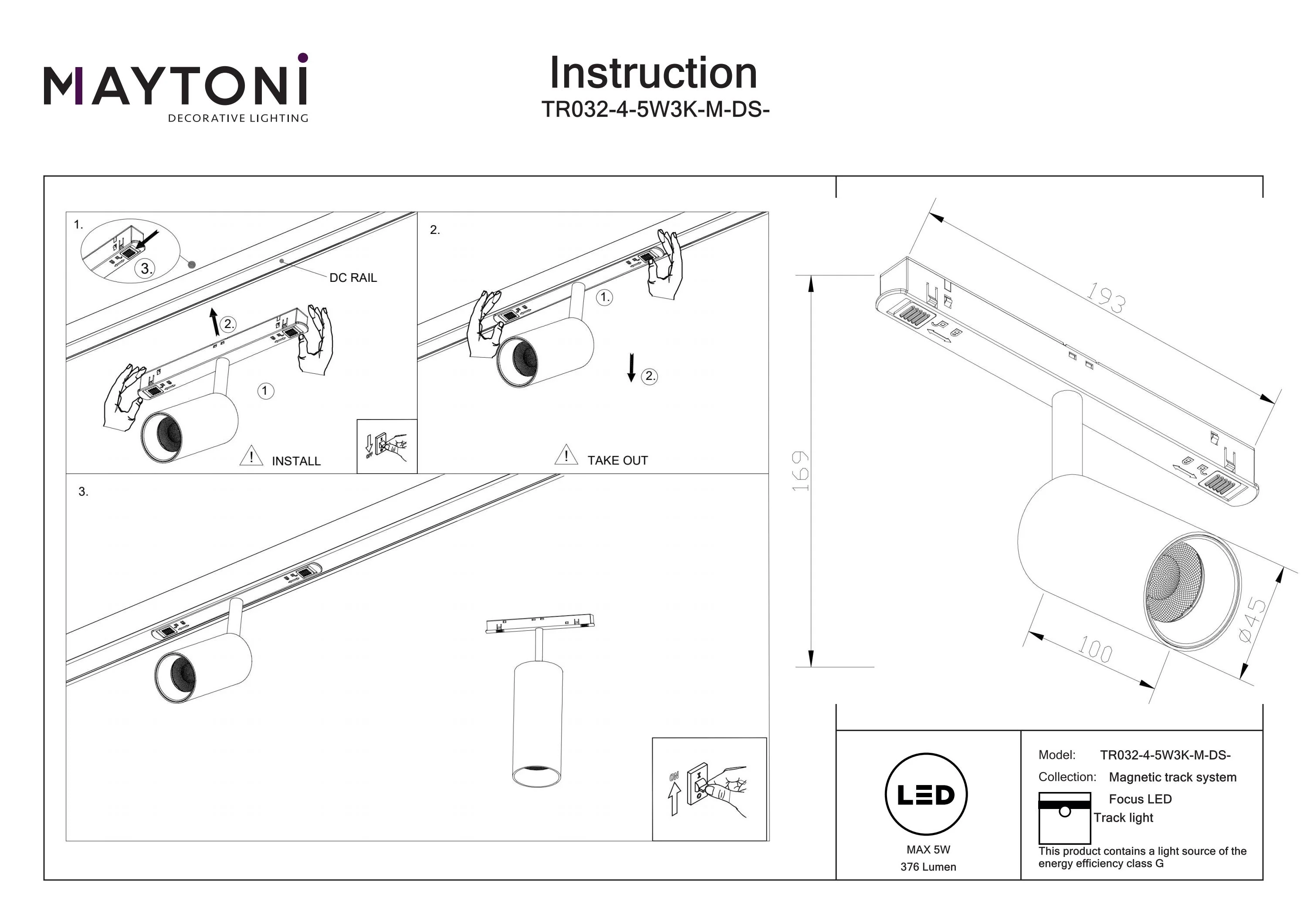 Track luminaire Focus Led Exility 2700-6000K Dim Smart - Image 50