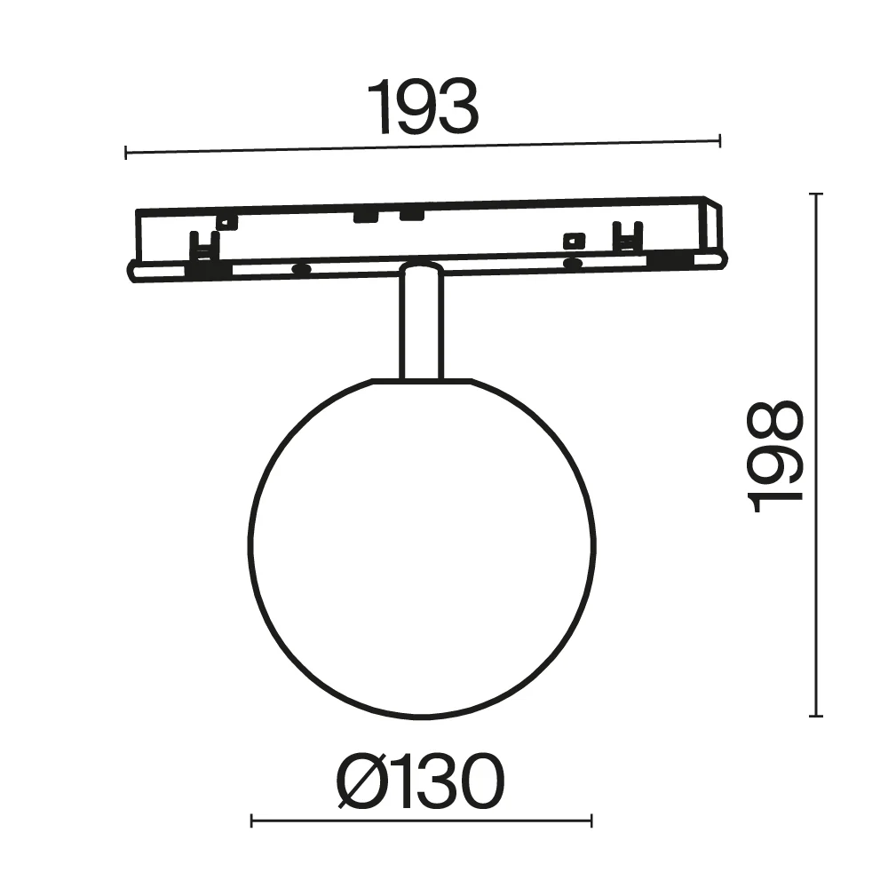Track luminaire Luna Exility 5W 360° - Image 16