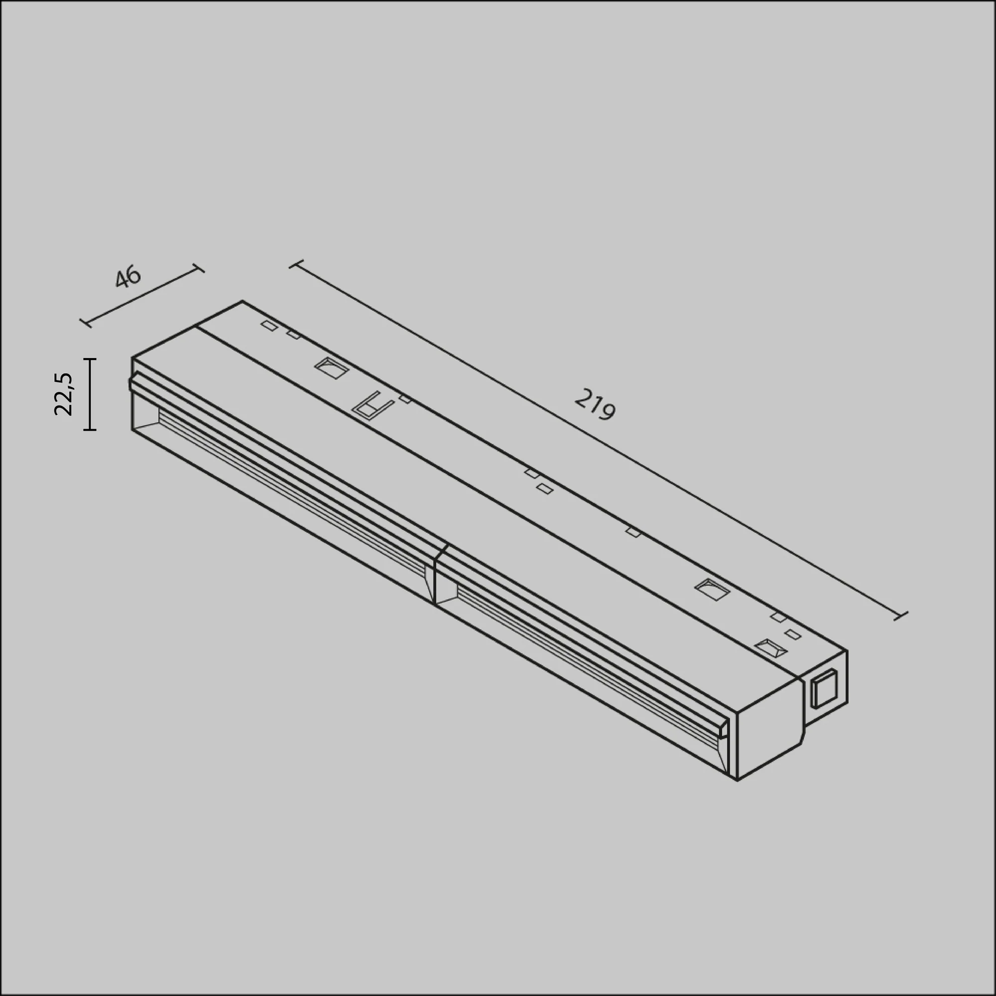 Track luminaire Parete Exility 2700-6000K 120° - Image 6