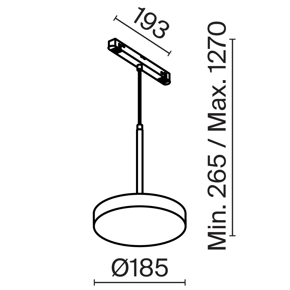 Track luminaire Plato Exility 2700-6000K 15W 120° Dim Smart - Image 6