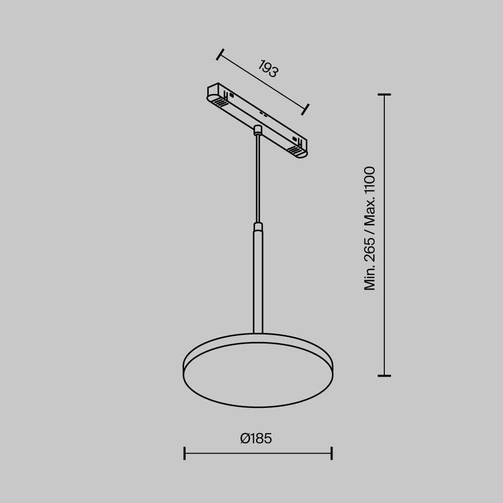 Track luminaire Plato Exility 3000K 15W 120° - Image 15