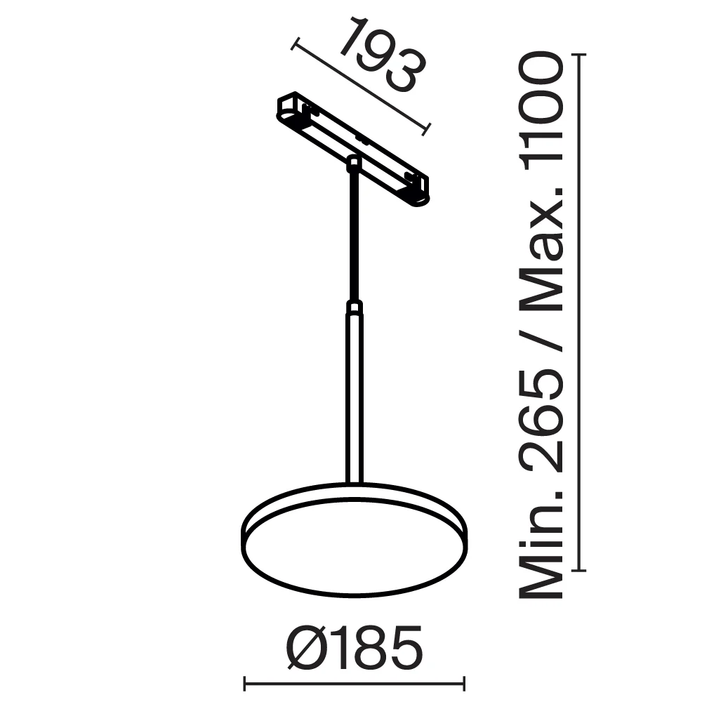Track luminaire Plato Exility 3000K 15W 120° - Image 16