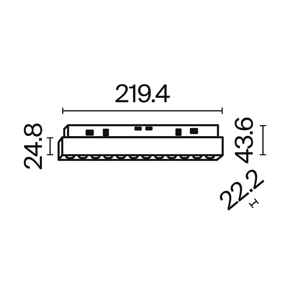 Track luminaire Points Exility 2700-6000K 36° Dim Dali1 - Image 13