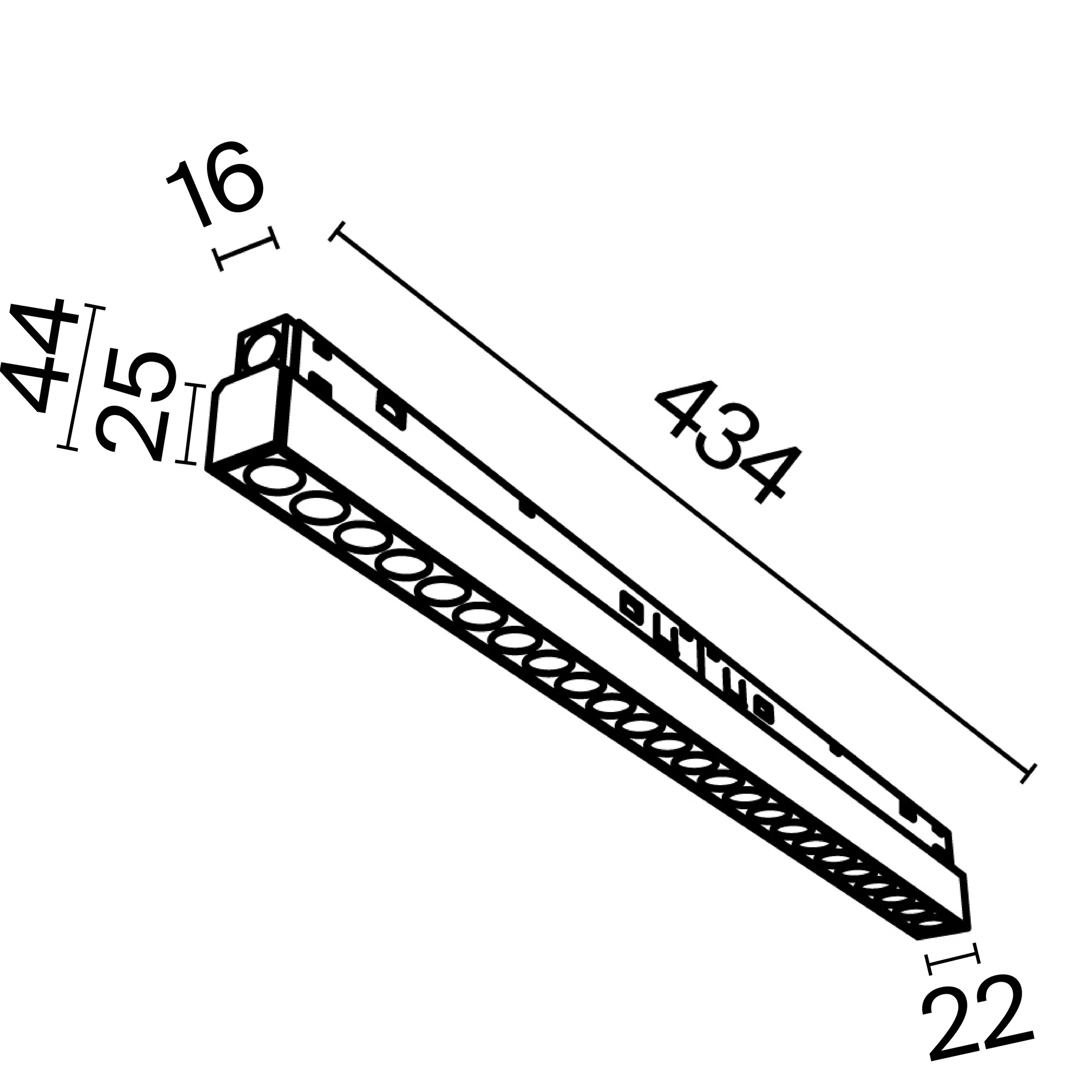 Track luminaire Points Exility 2700-6000K 36° Dim Dali1 - Image 45