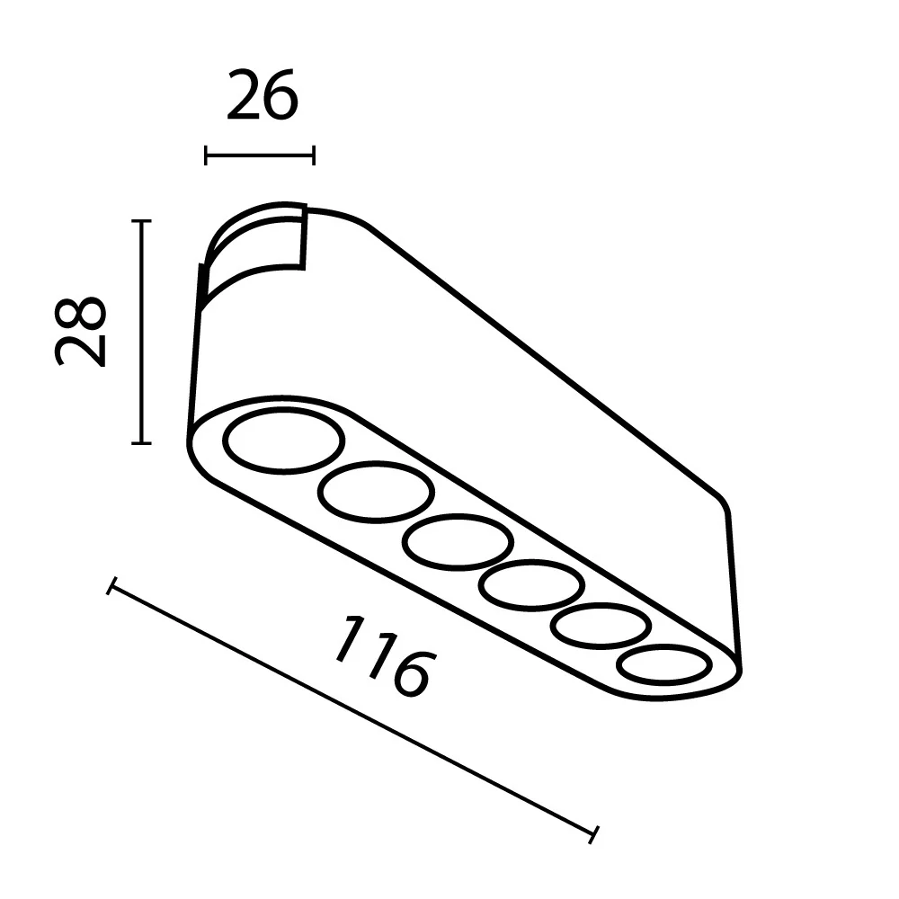 Track luminaire Points Radity 36° - Image 106