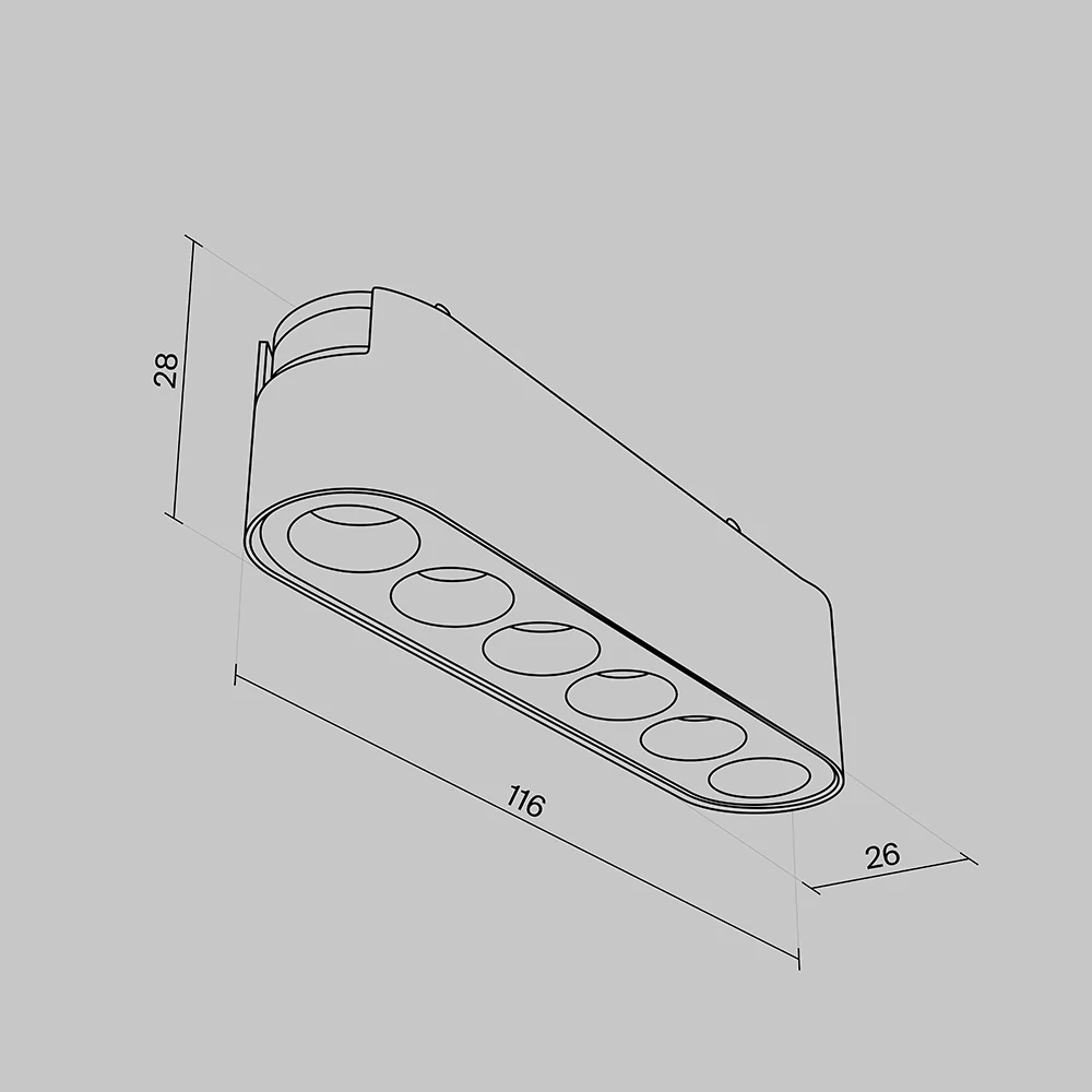 Track luminaire Points Radity 36° - Image 42
