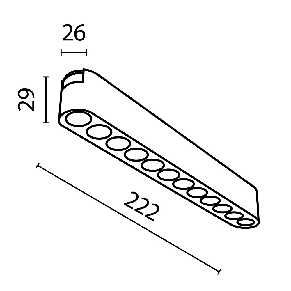 Track luminaire Points Radity 36° - Image 6