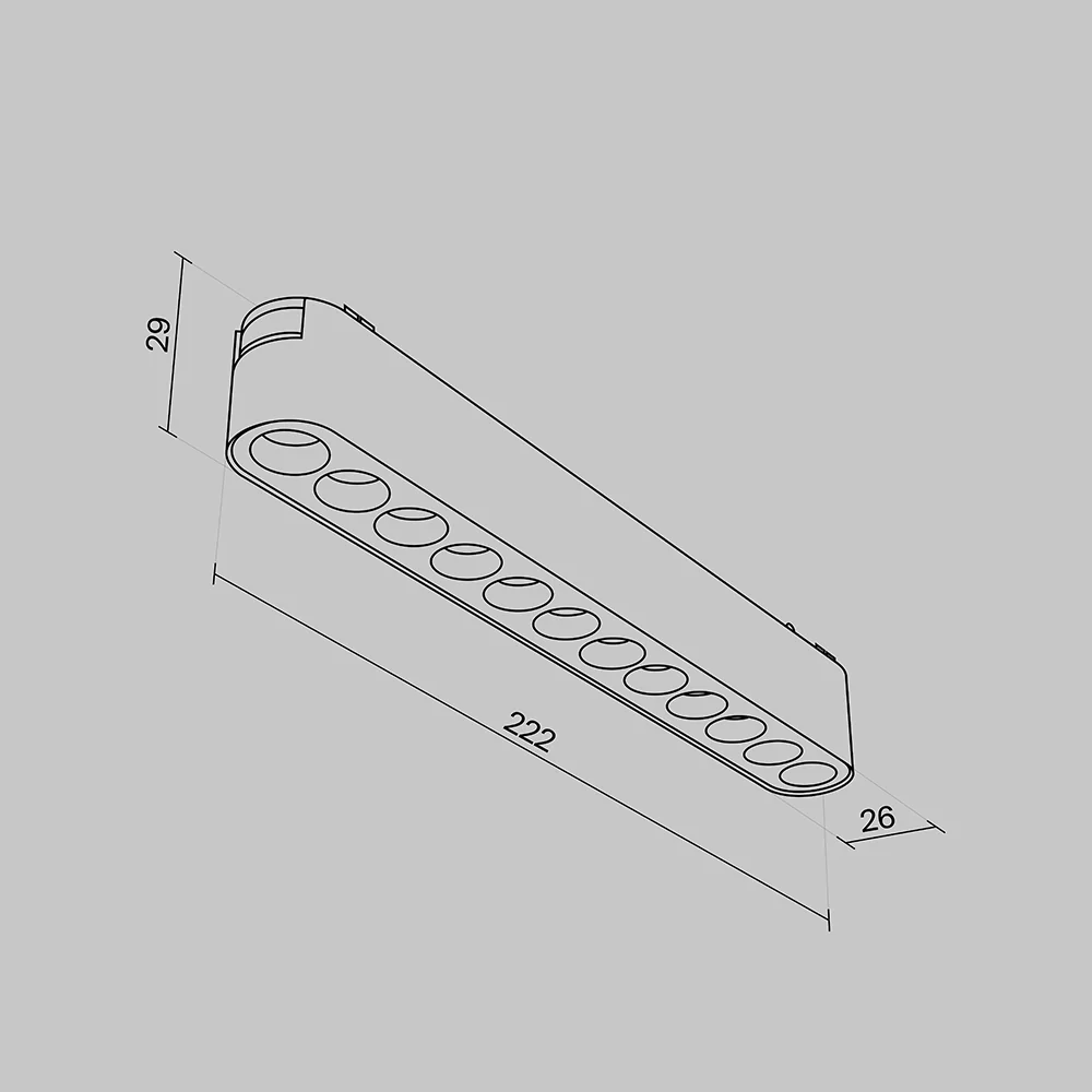 Track luminaire Points Radity 36° - Image 69