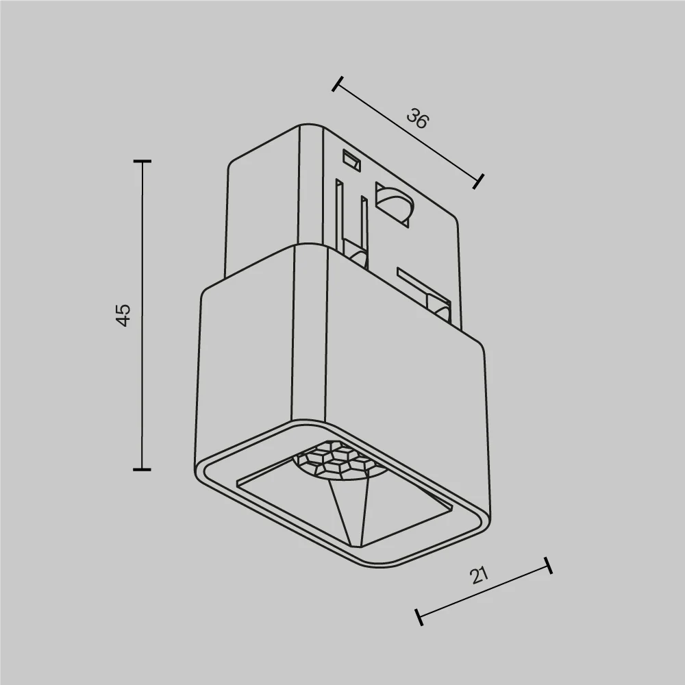 Track luminaire Points S Exility 2W 24° - Image 34
