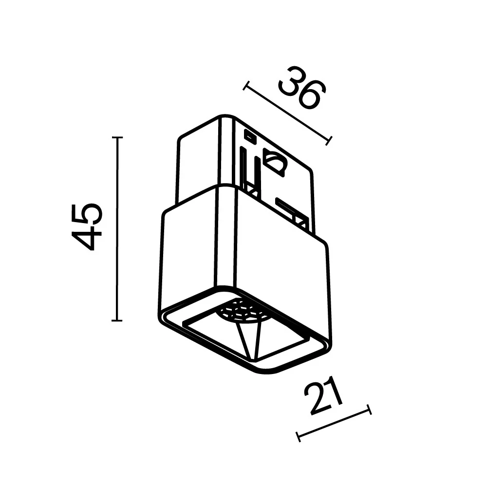 Track luminaire Points S Exility 2W 24° - Image 35