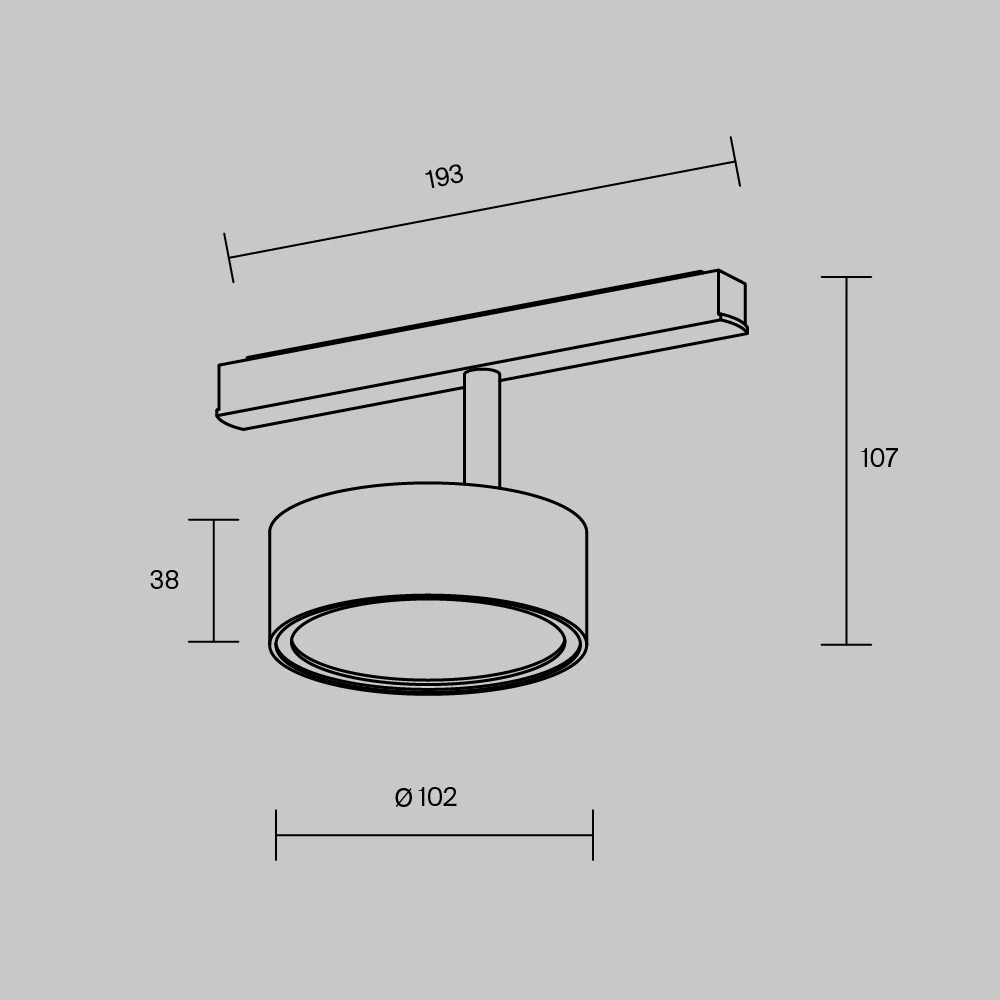 Track luminaire Rado Exility 18W 120° - Image 14