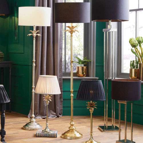 Trafalgar Metal Palm Tree Floor Lamp Base - Image 3