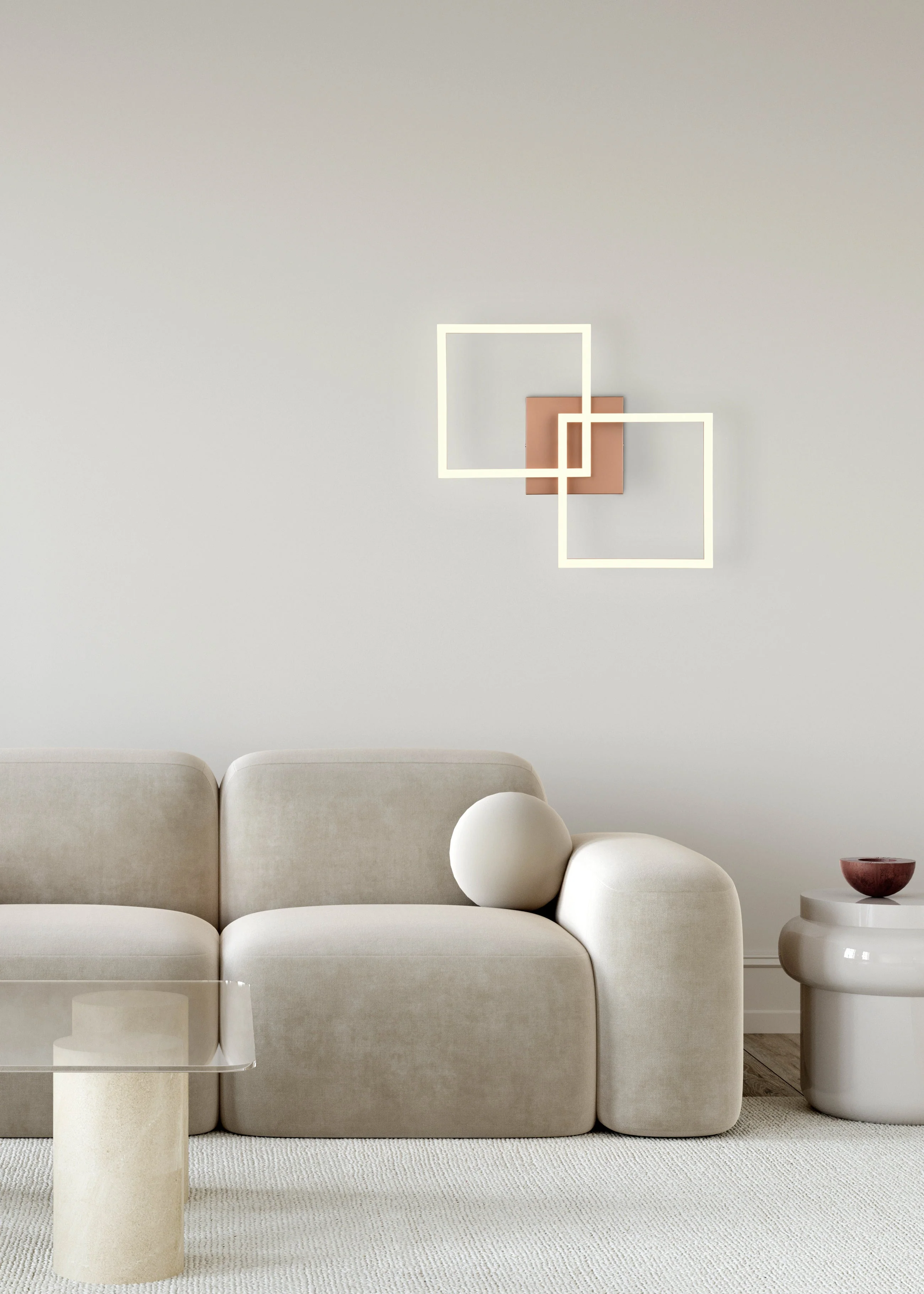 Trail Flush LED Ceiling Light - Various Finishes - Image 13