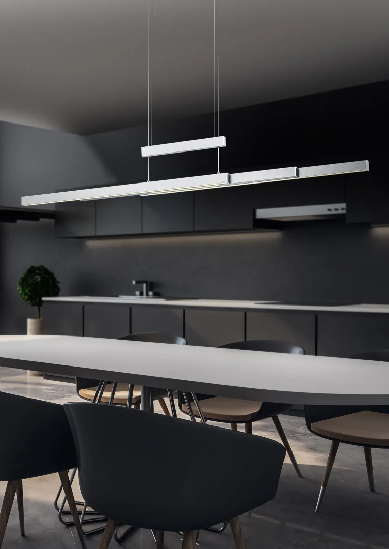 Trajan Extendable LED Linear Pendant - Various Colours - Image 23