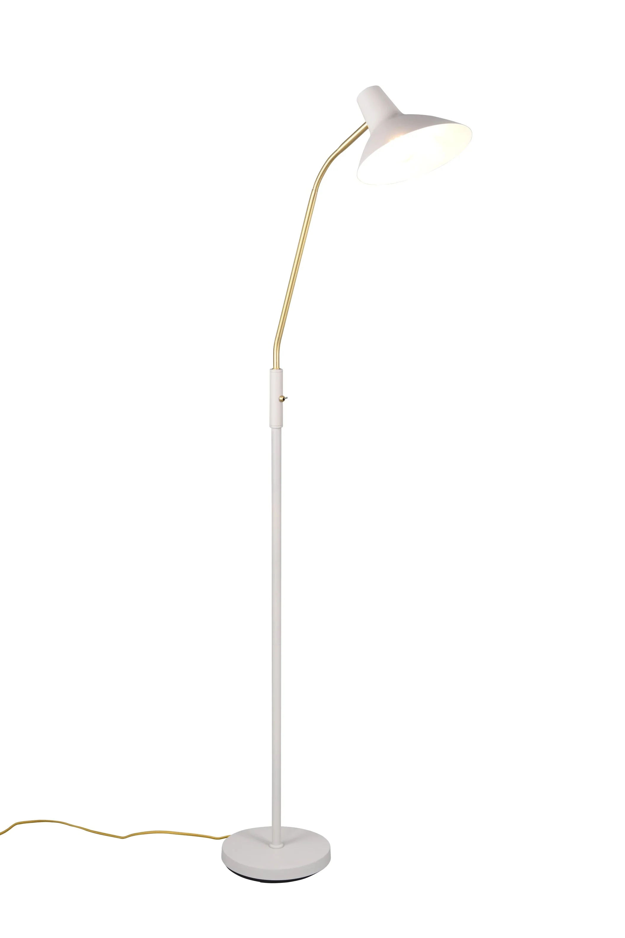 Traveller Task/Reading Floor Lamp - White/Black - Image 4