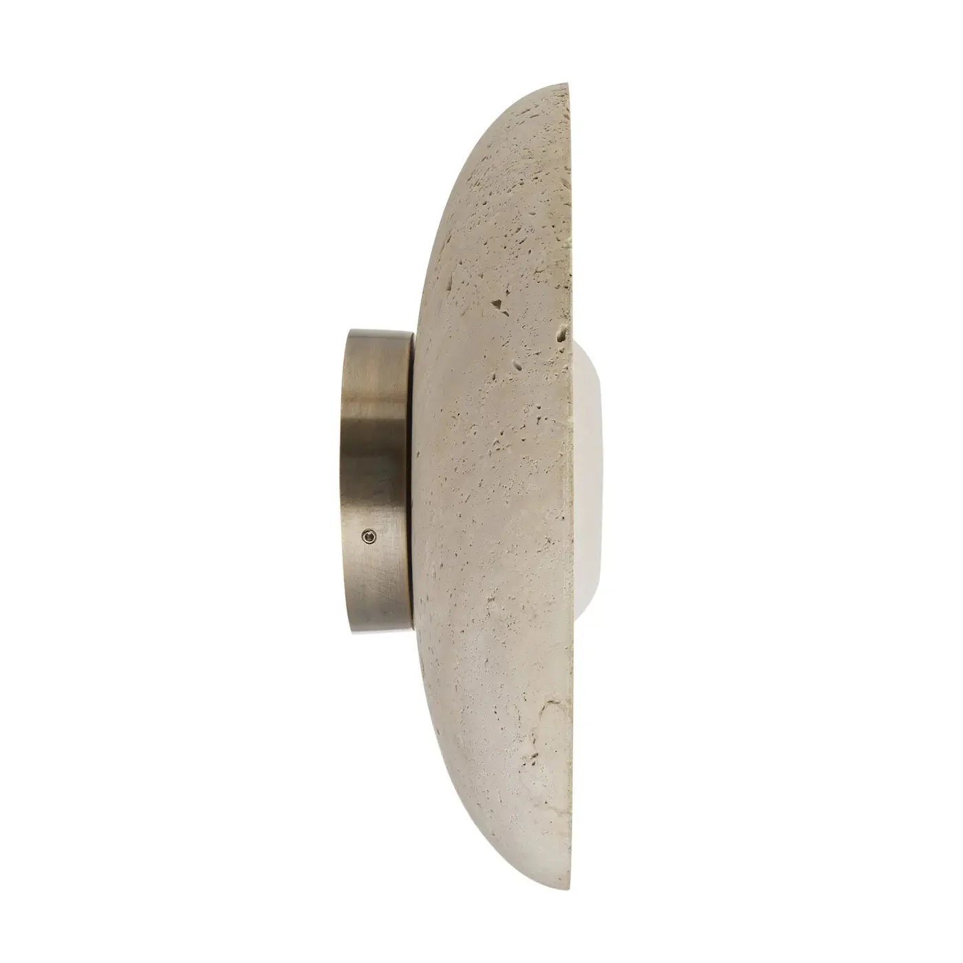 Travertine & Alabaster Diffuser Wall Light - 10 inch - Natural - Image 10