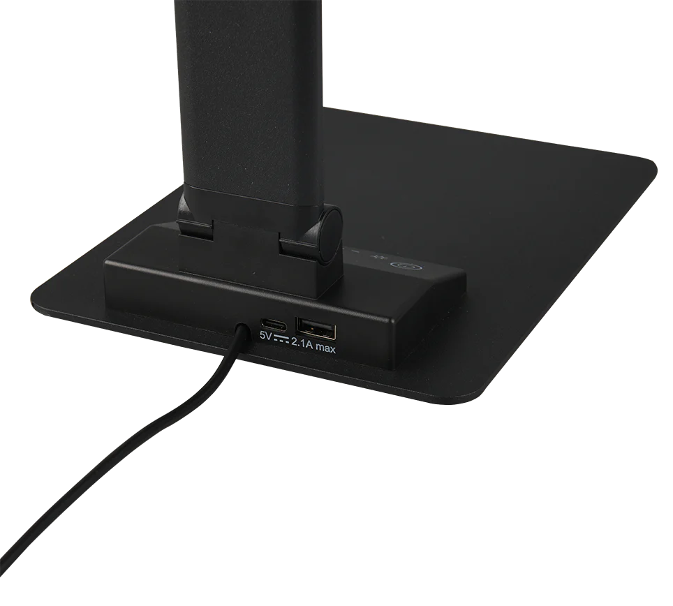 Travis Phone Charger Task/Reading Light - White/Black - Image 9