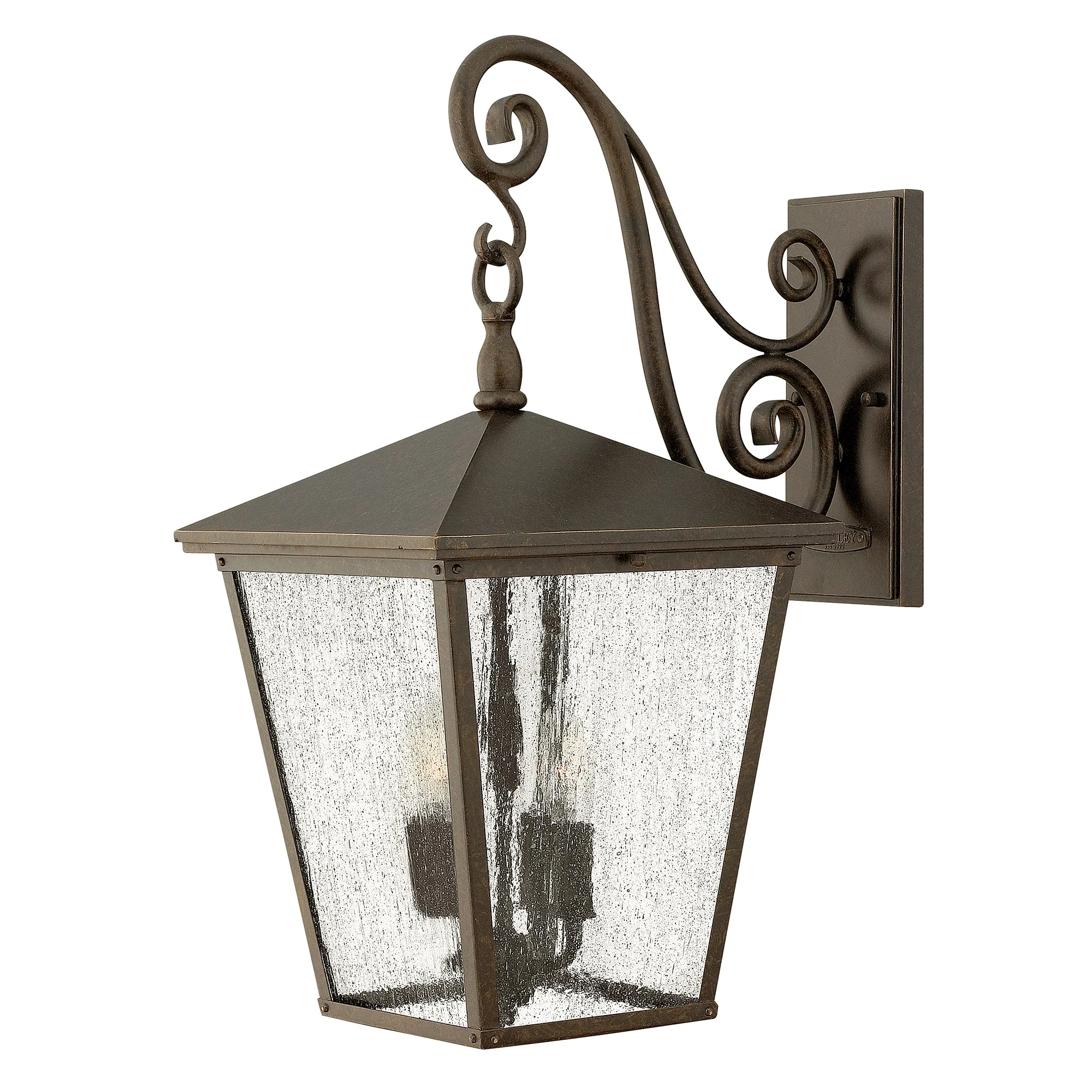 Trellis Small/Medium/Large Wall Lantern - Regency Bronze Finish - Image 9