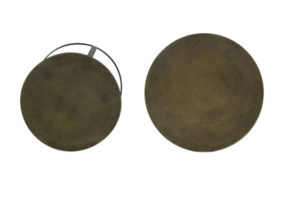 Trelo Side Table- Antique Bronze Black - Image 7