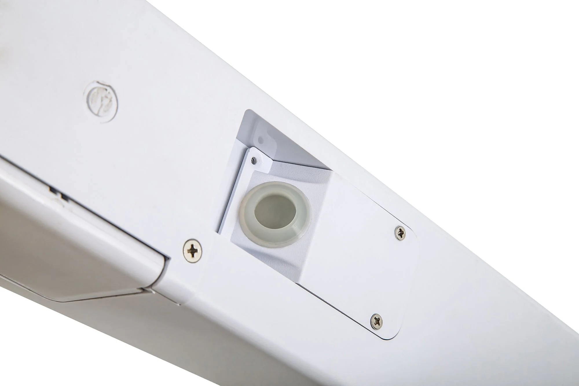 Trenton Bathroom Wall Lamp c/w Shaver Socket & Pull Switch, 1 x 10W LED, 4000K, 900lm, IP44, Black, Polished Chrome, White 3yrs Warranty - Image 4