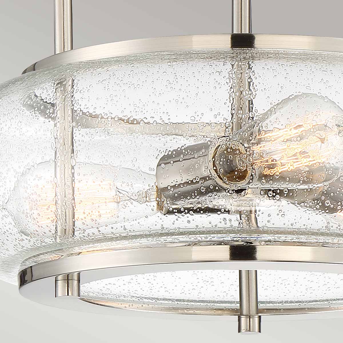 Trilogy 1/3Lt Semi-Flush - Old Bronze/ Brushed Nickel - Image 19