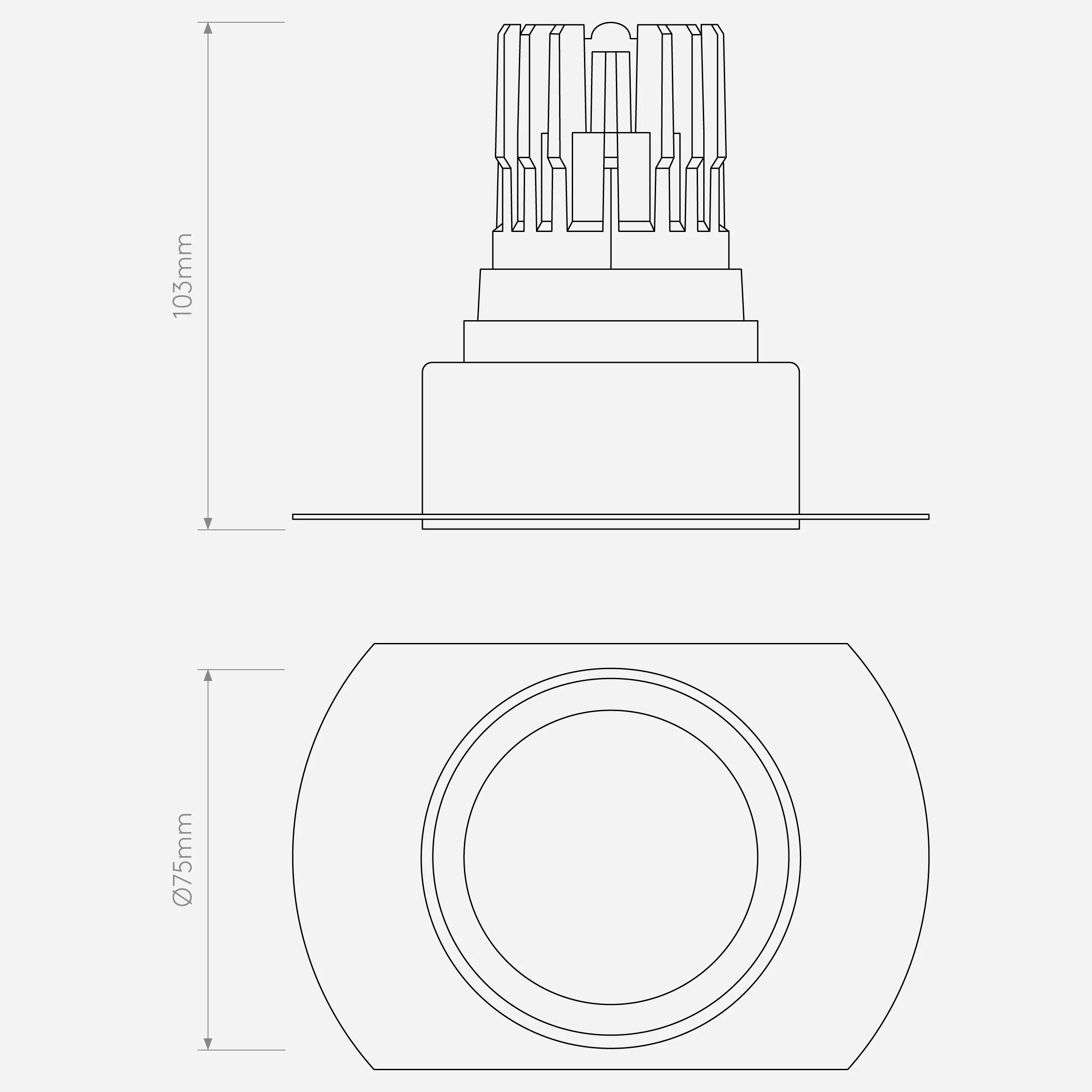 Trimless PRO Round Fixed IP65 - Fully Customizable - Image 6