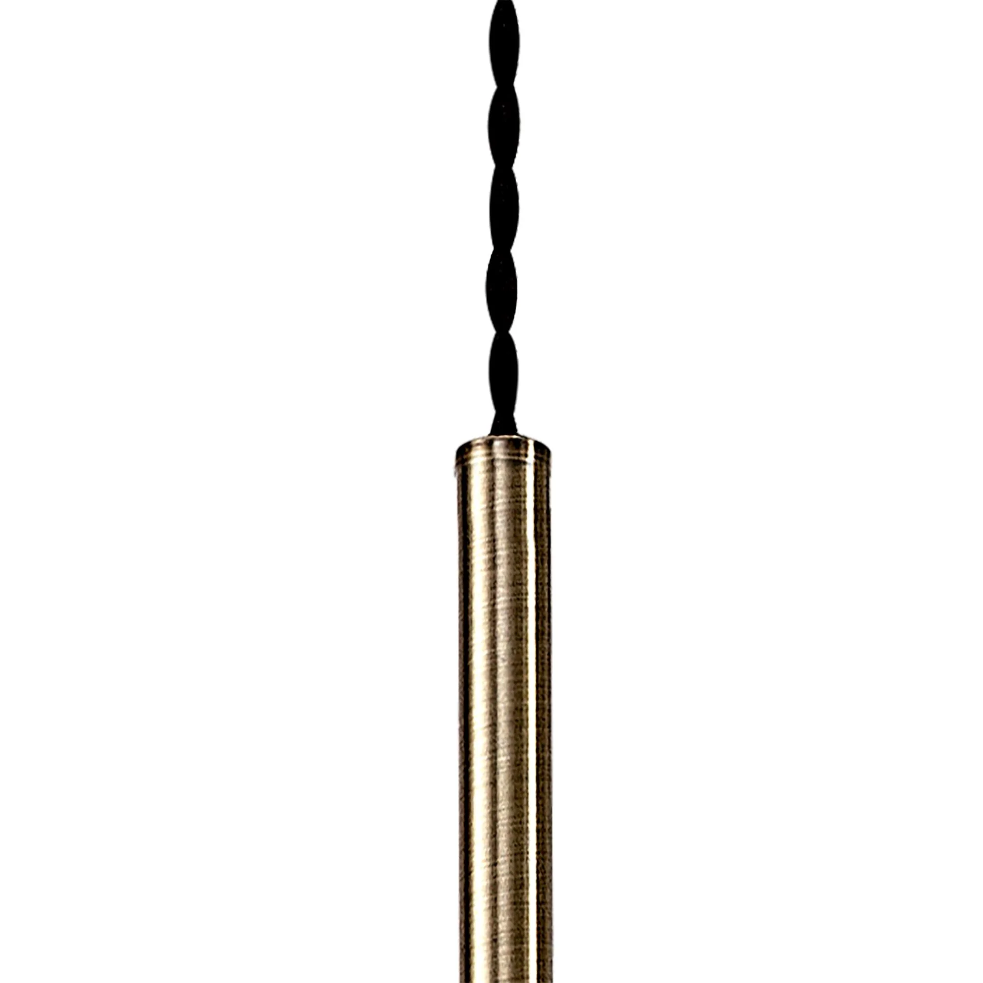 Triumphant Pendant, Antique Brass/Smoked & Amber Glass - Image 2