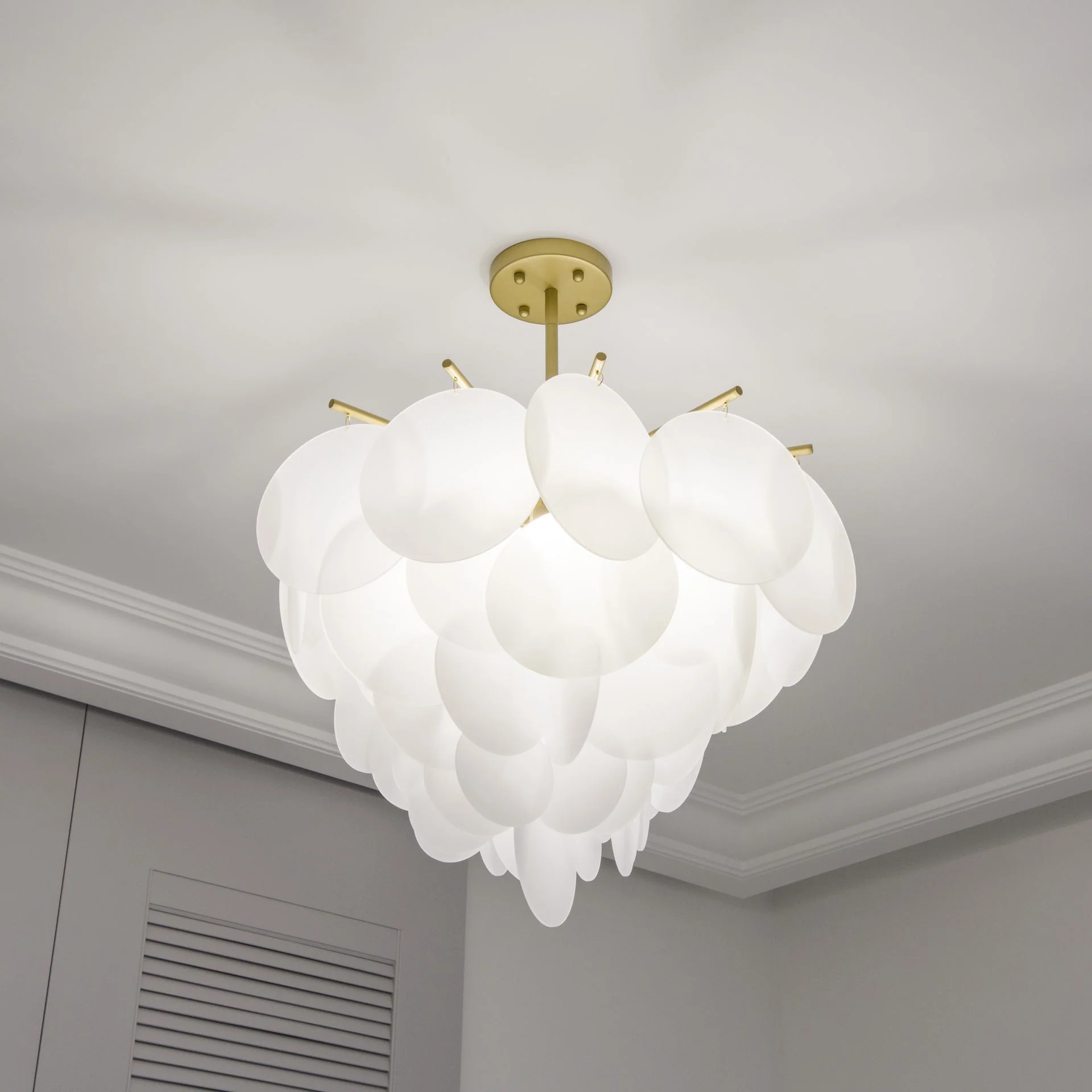 TROMSO 5LT Hanging Pendant - Brass Finish - Image 2