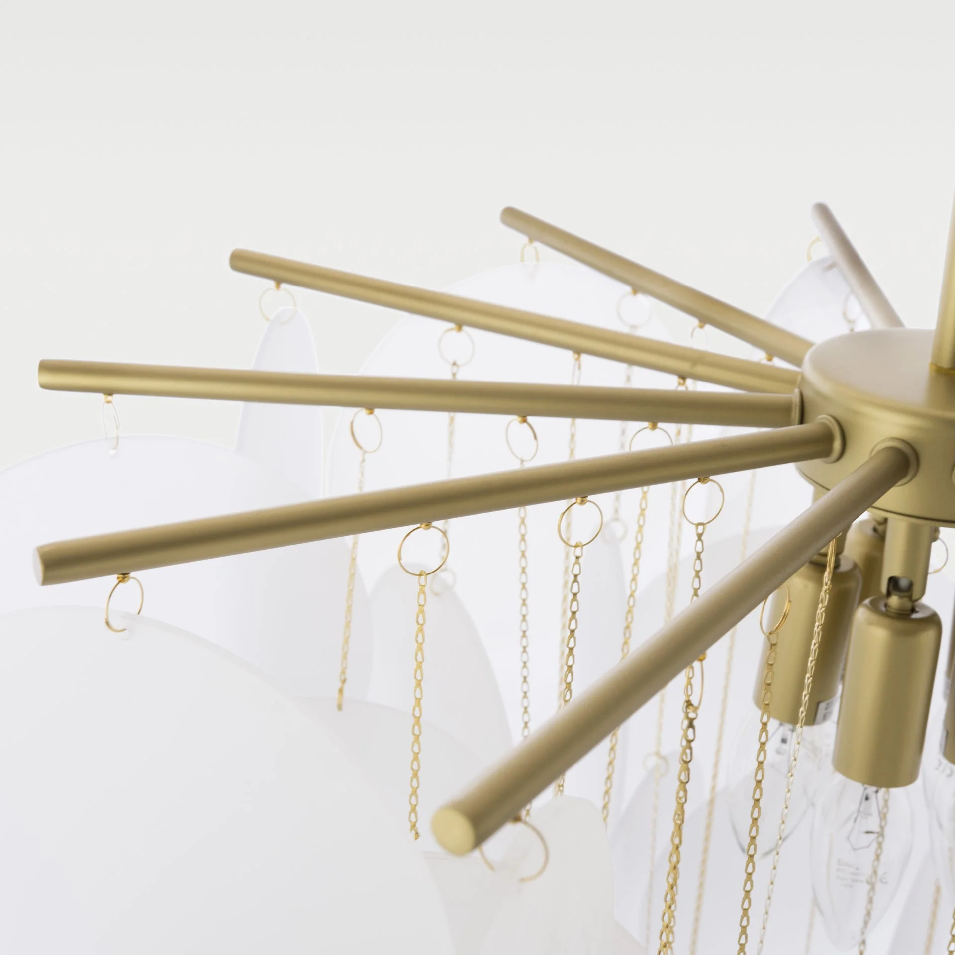 TROMSO 5LT Hanging Pendant - Brass Finish - Image 4