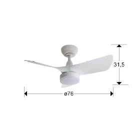 Tropic Ceiling fans Ø 75 to 90 cm - Image 8