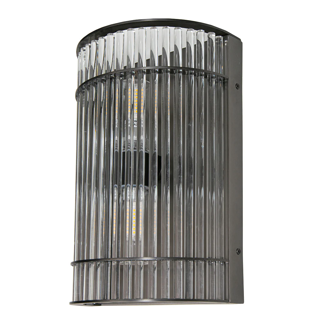 Macy IP65 Wall Lamp- Champagne/ Gunmetal Finishes - Image 2