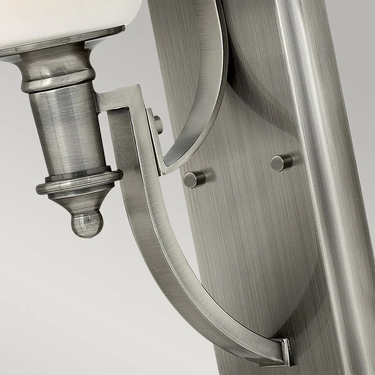 Truman 1Lt Wall Light - Antique Nickel Finish - Image 3