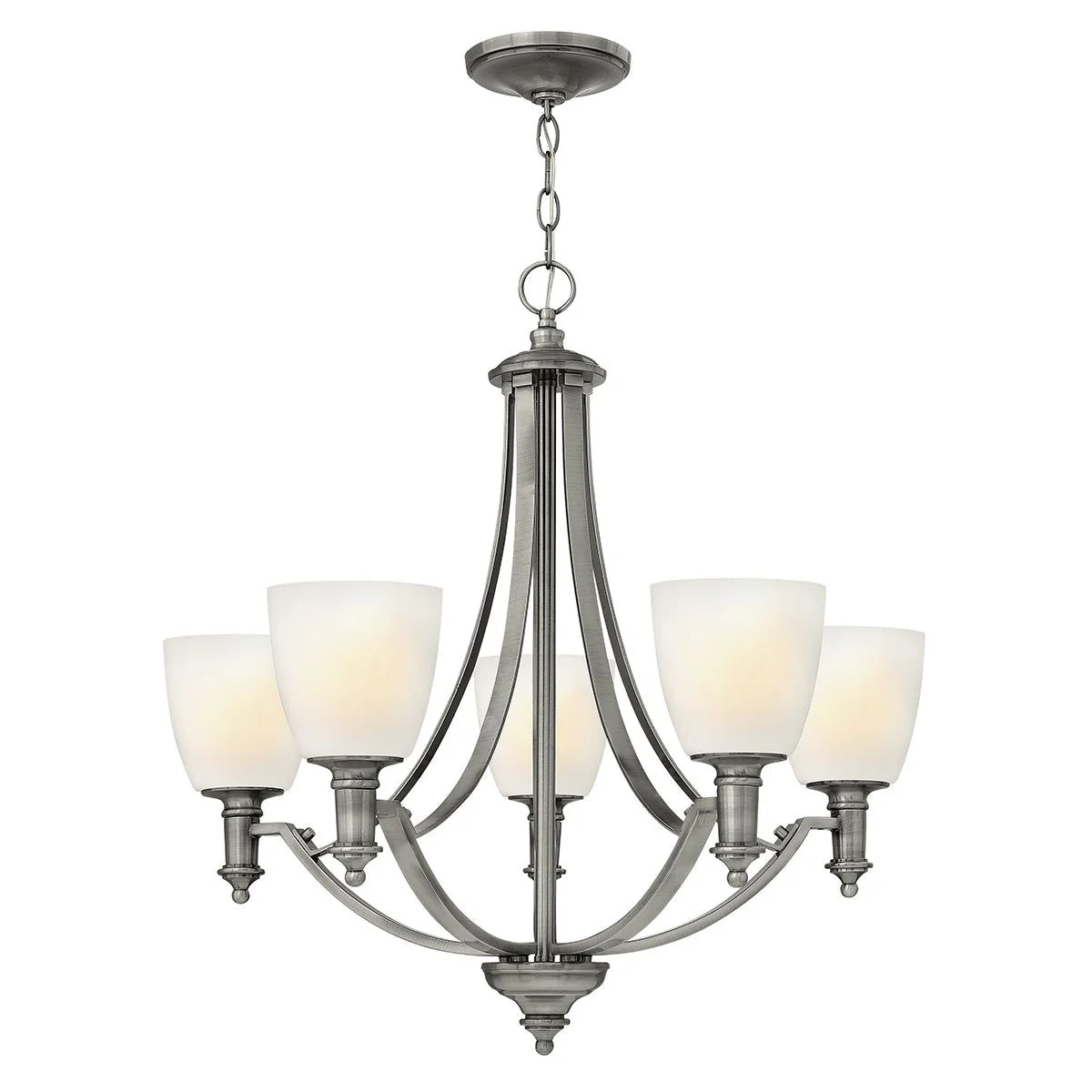 Truman 3/5Lt Centre Ceiling Light -  Antique Nickel Finish - Image 2