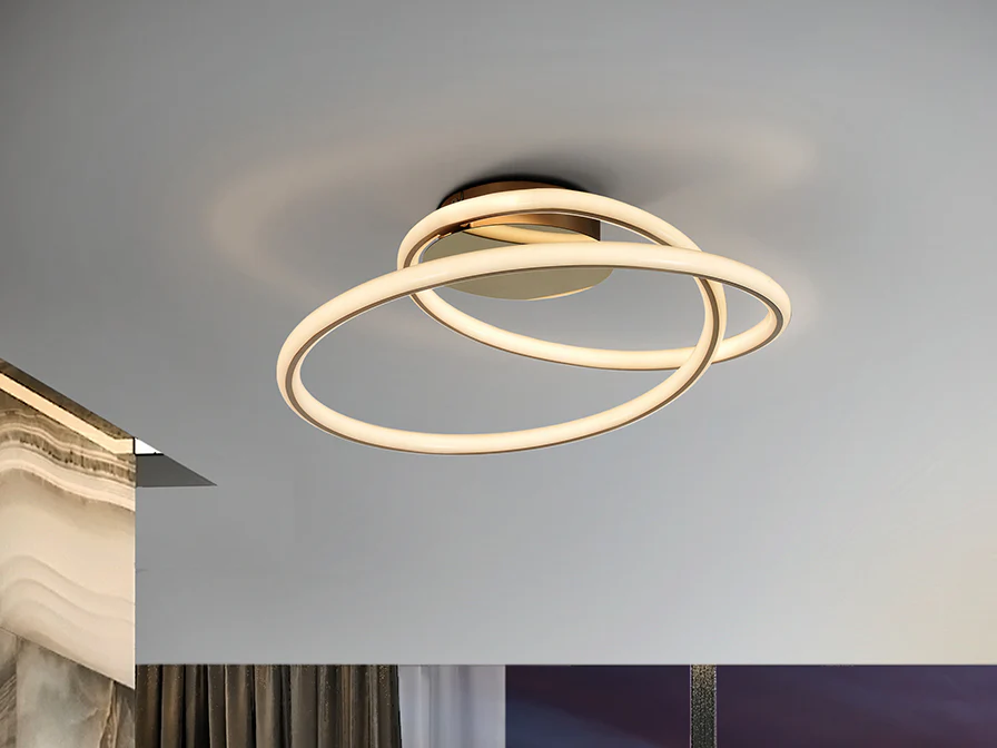 TUBE LED CEILING LAMP, GOLDEN - Image 5