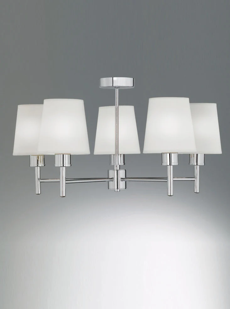 Tunisia 3/5Lt Indoor Semi Flush Ceiling Light in Various Finish - Image 8