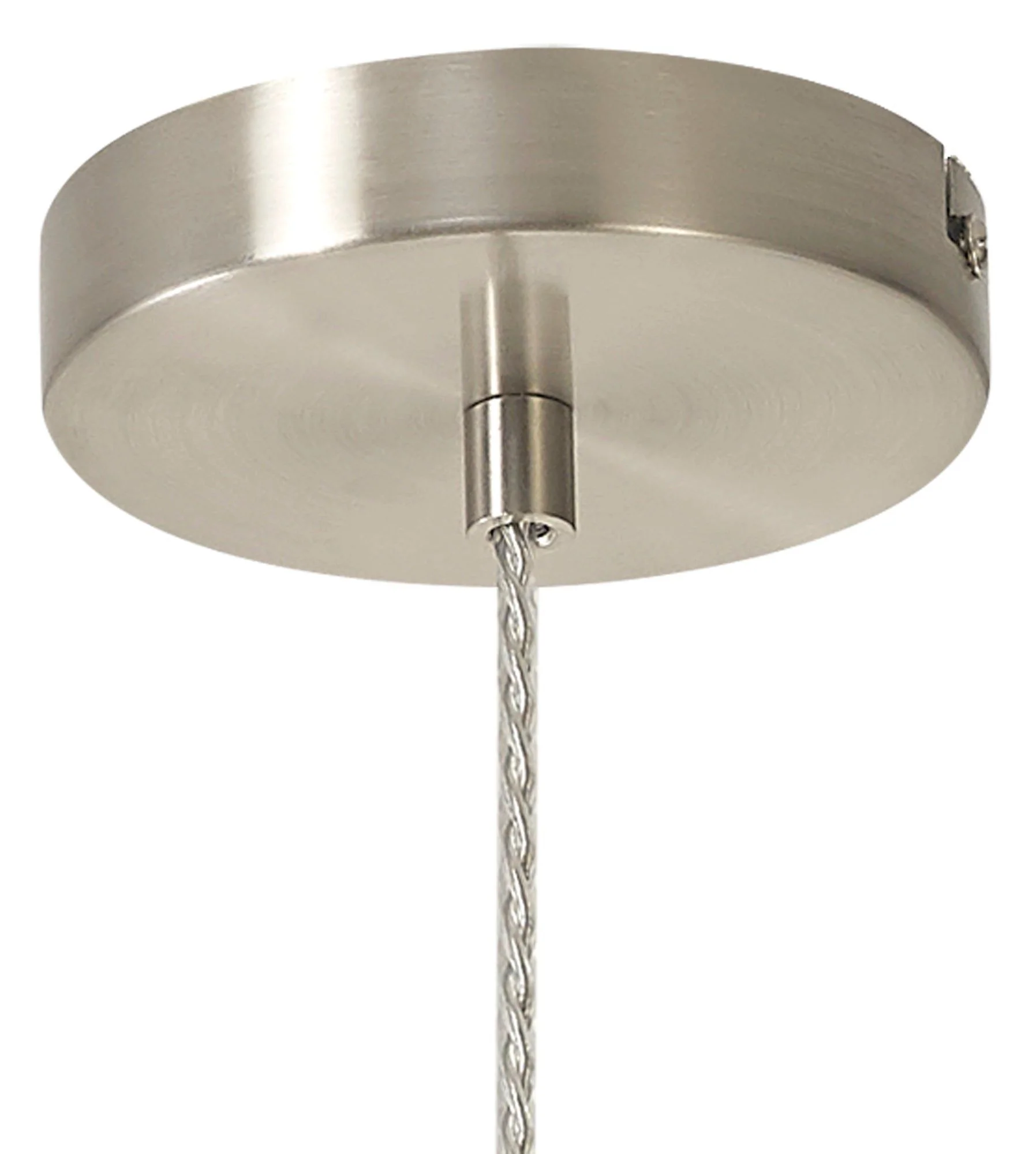 Olivier Wide/Narrow Pendant, Ancient Brass/Clear Glass/Satin Nickel/Opal Glass - Image 14